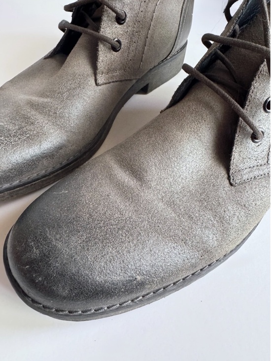Roan by Bed Stu Pharos Leather Chukka Boots in Gray Size 9.5 main image 12